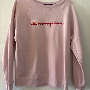 Champion Light Pink Crewneck Sweatshirt